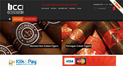 Desktop Screenshot of buycubancigarsonline.com