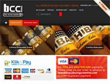 Tablet Screenshot of buycubancigarsonline.com